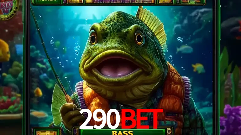 Personagem de peixe pescador do popular jogo de slot com tema de pescaria, uma das emocionantes opções de caça-níqueis para jogar e ganhar no cassino 290bet.